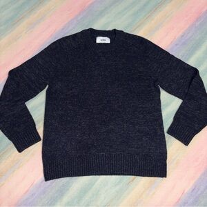 Huckberry Wills Men’s Navy Speckled size Large Sweater